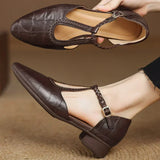 Mary Jane leather shoes — view 2