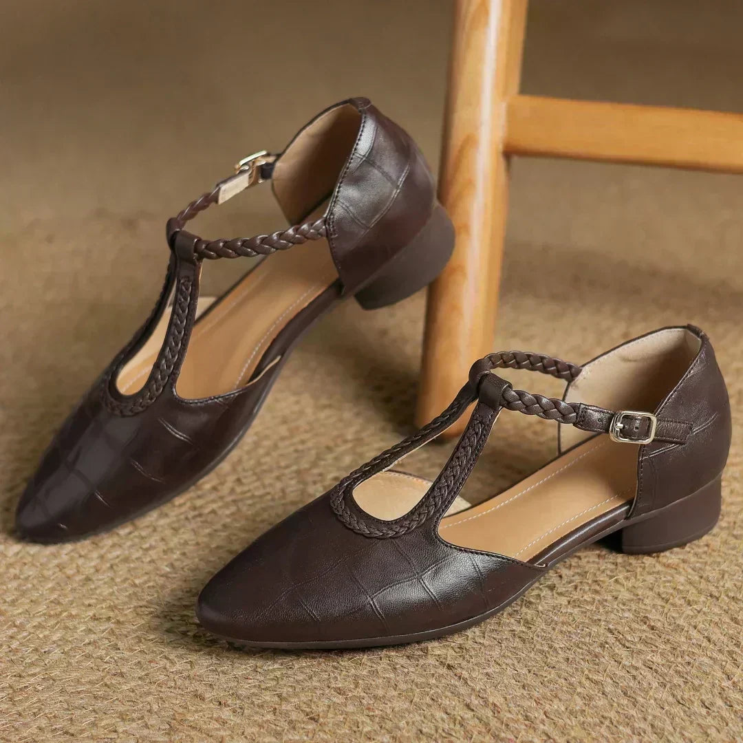 Mary Jane leather shoes — view 5