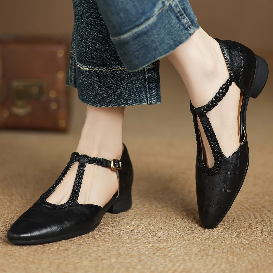 Mary Jane leather shoes — view 7