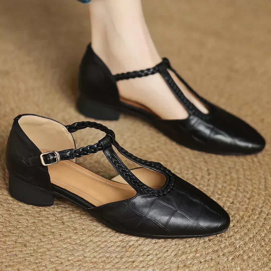 Mary Jane leather shoes — view 8