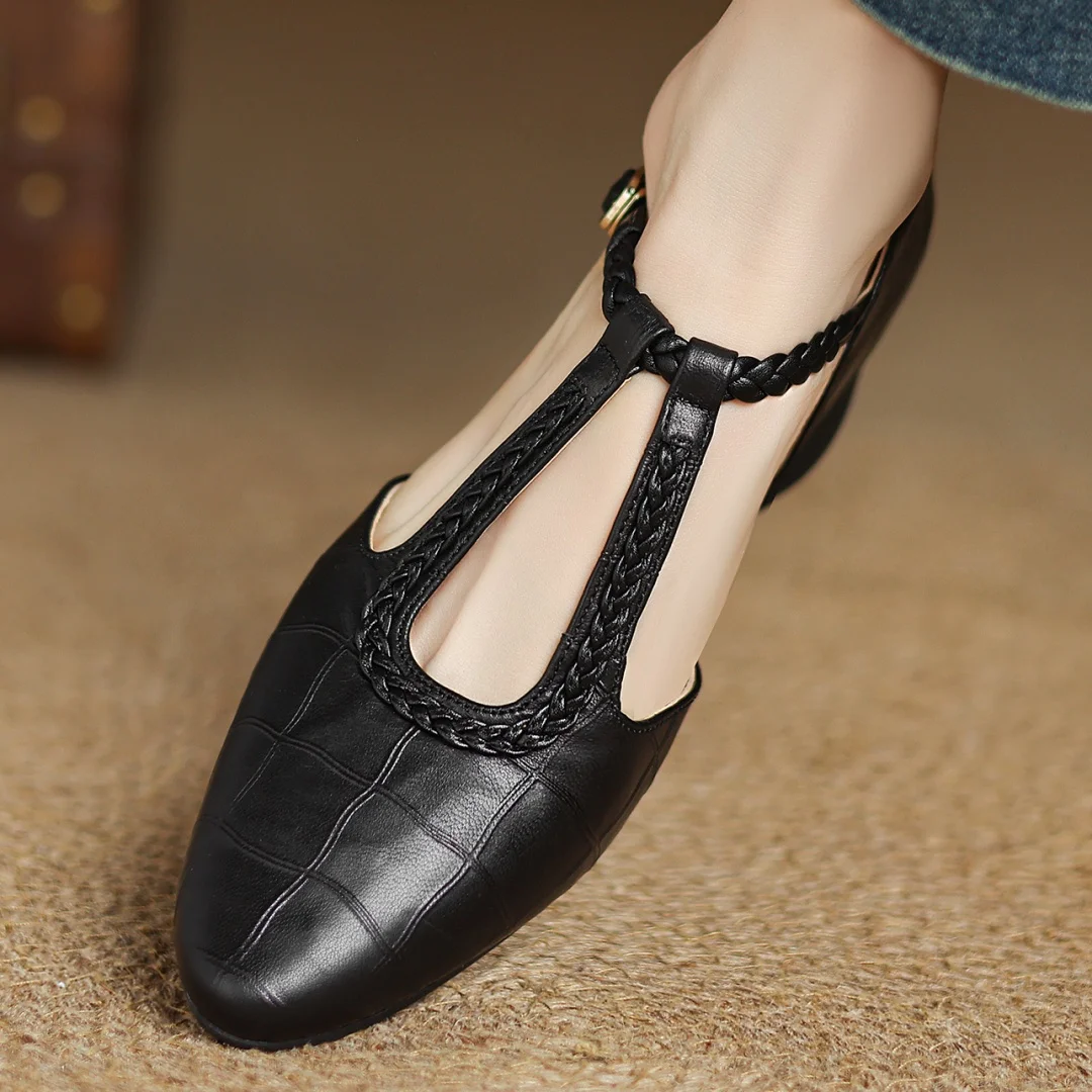 Mary Jane leather shoes — view 9