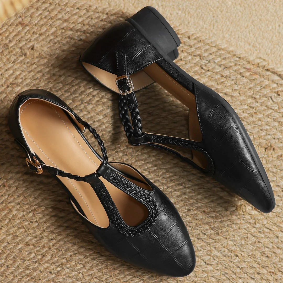 Mary Jane leather shoes — view 12