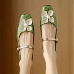 Mathilde - elegant women's shoes with floral decoration — view 13