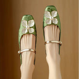 Mathilde - elegant women's shoes with floral decoration — view 13