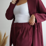 Maya - burgundy set — view 5