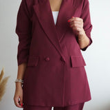 Maya - burgundy set — view 6