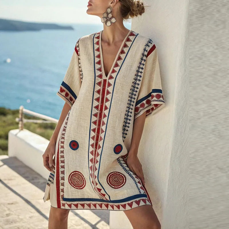 Maya - elegant beach dress for summer style — view 1