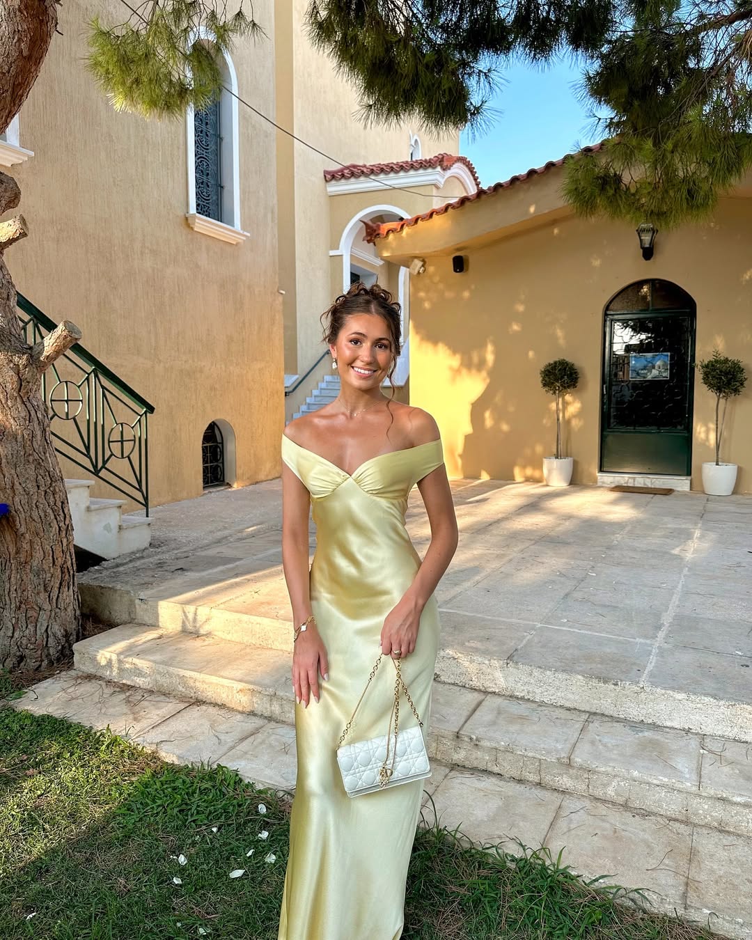 Megan - Satin Maxi Dress — view 4