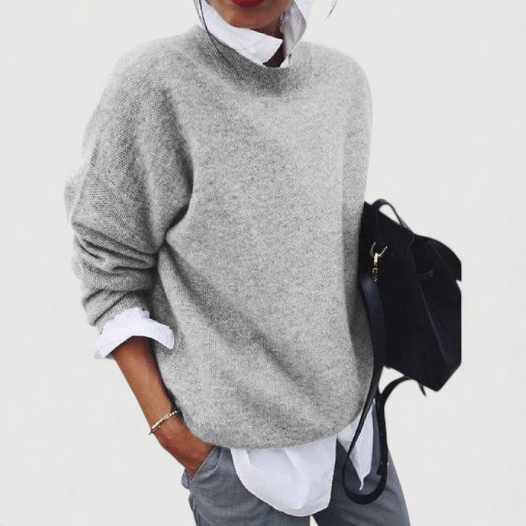 Melanie - Loose Knit Sweater — view 3