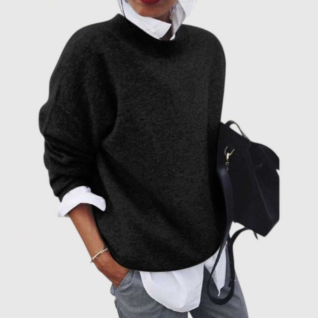 Melanie - Loose Knit Sweater — view 5