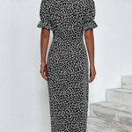 Meredith - Floral V Neck Dress — view 10