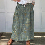 Patterned patterned skirt — view 1
