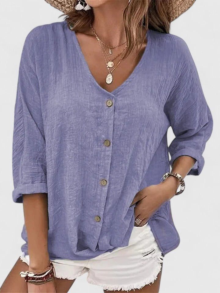 Miranda - sophisticated blouse — view 2