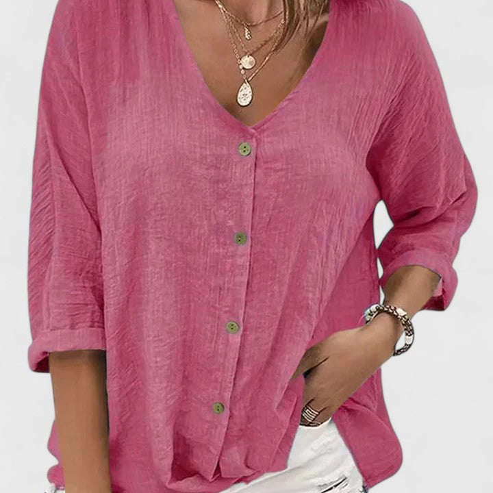 Miranda - sophisticated blouse — view 3