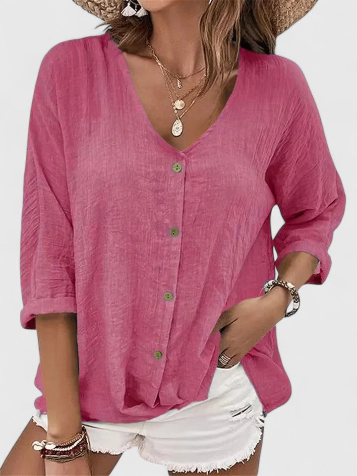 Miranda - sophisticated blouse — view 3