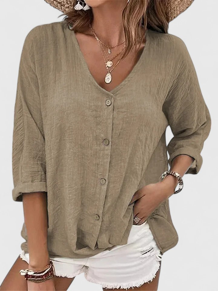 Miranda - sophisticated blouse — view 5