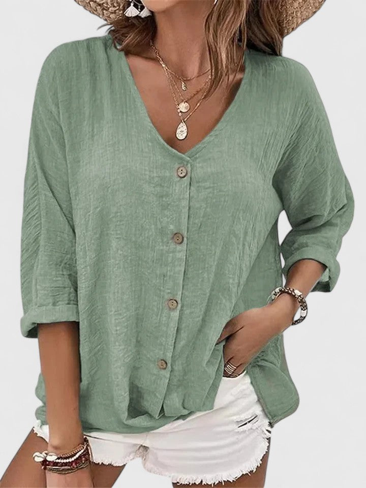 Miranda - sophisticated blouse — view 6