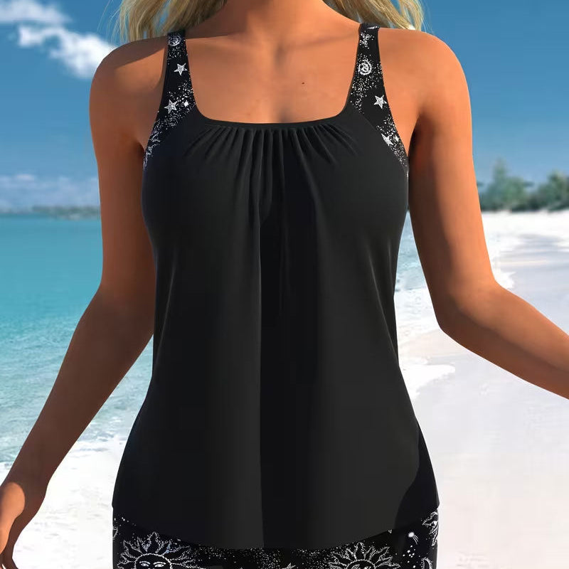 Monica - Sun Print Tankini — view 1