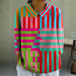 Morgan - Geometric play blouse — view 1