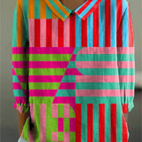 Morgan - Geometric play blouse — view 2