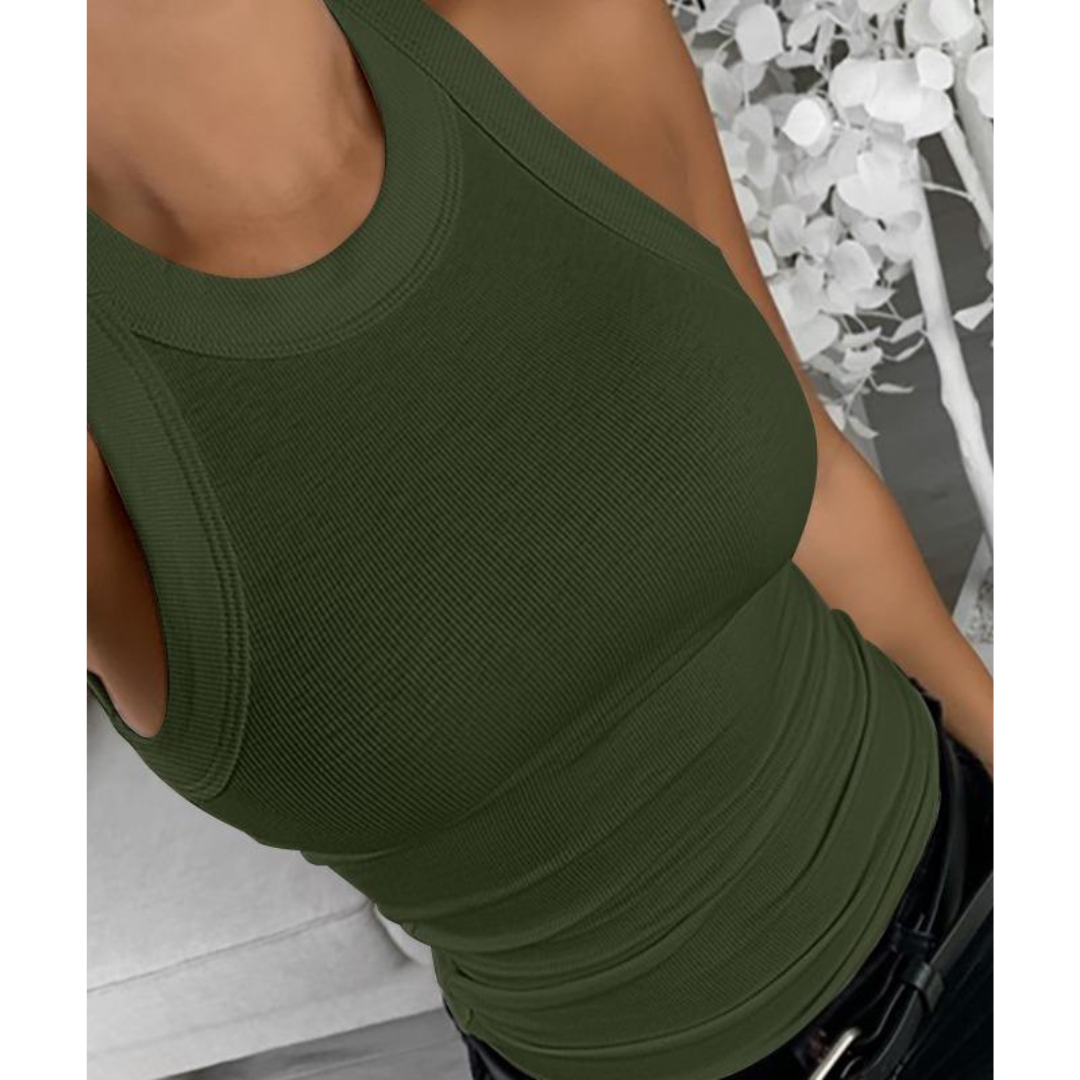Morgan - casual casual sleeveless sweater — view 7