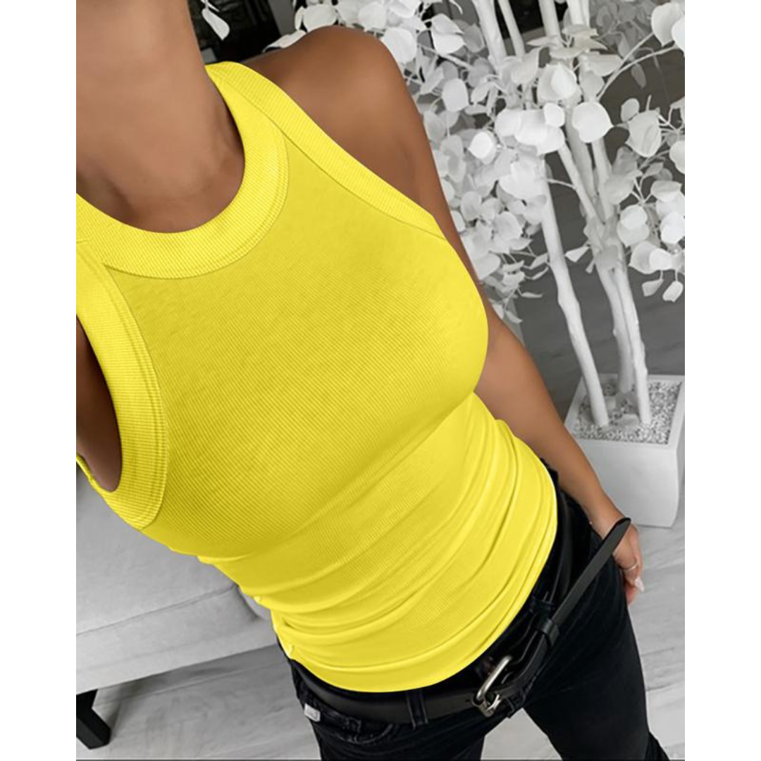 Morgan - casual casual sleeveless sweater — view 10