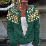 Morgan - retro Icelandic cardigan — view 2