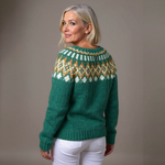 Morgan - retro Icelandic cardigan — view 3
