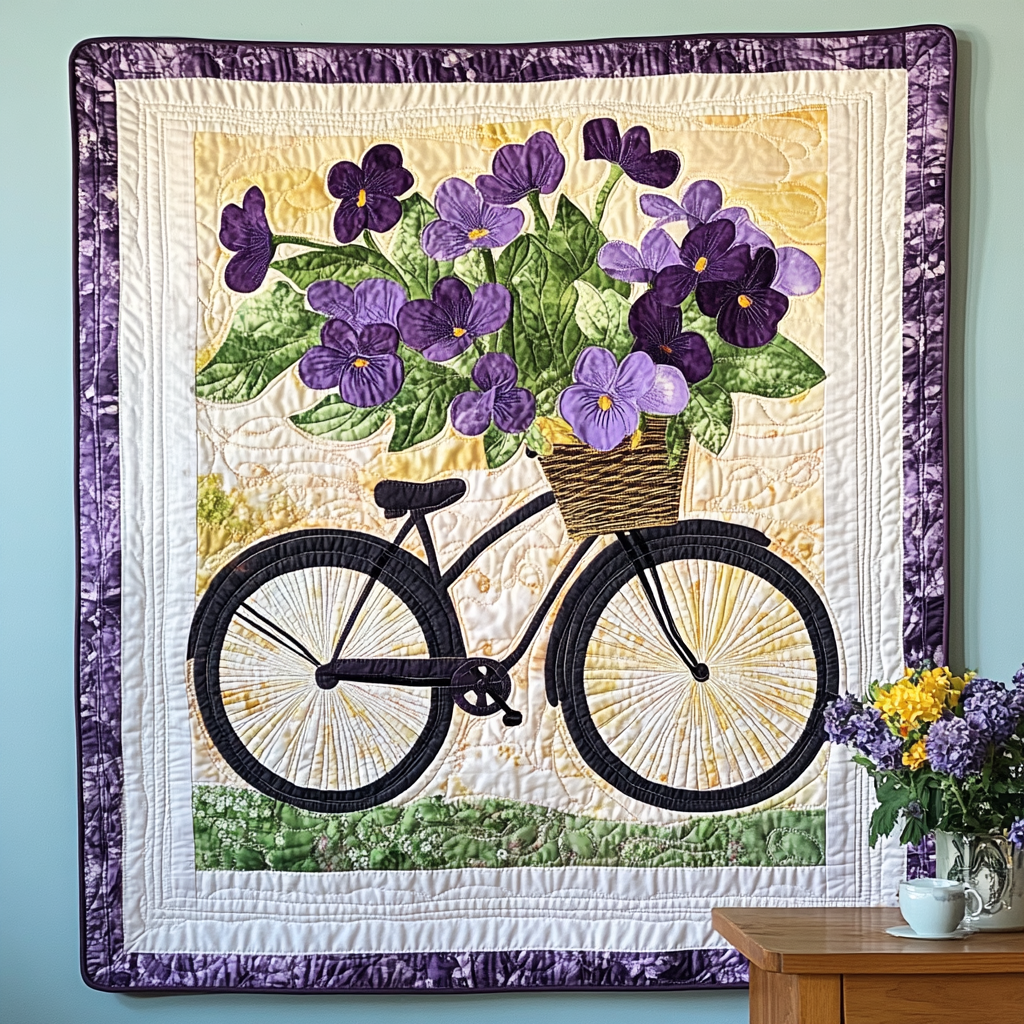 Art Tapestry - Blooming Ride — view 1