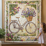 Art tapestry - Fahrrad flowers — view 1