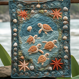 Art tapestry - Fantastic turtles — view 1