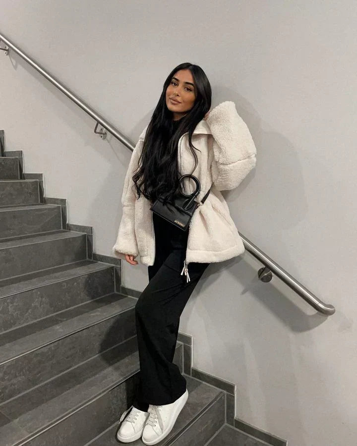 Nadia - soft winter coat — view 7