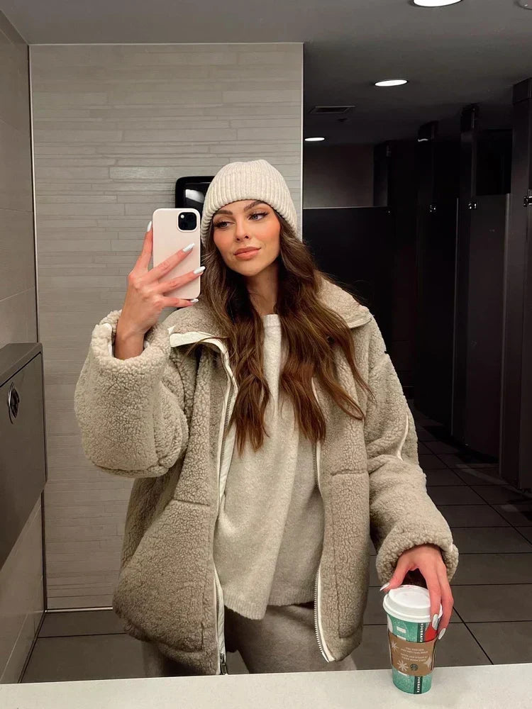 Nadia - soft winter coat — view 9