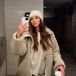 Nadia - soft winter coat — view 9