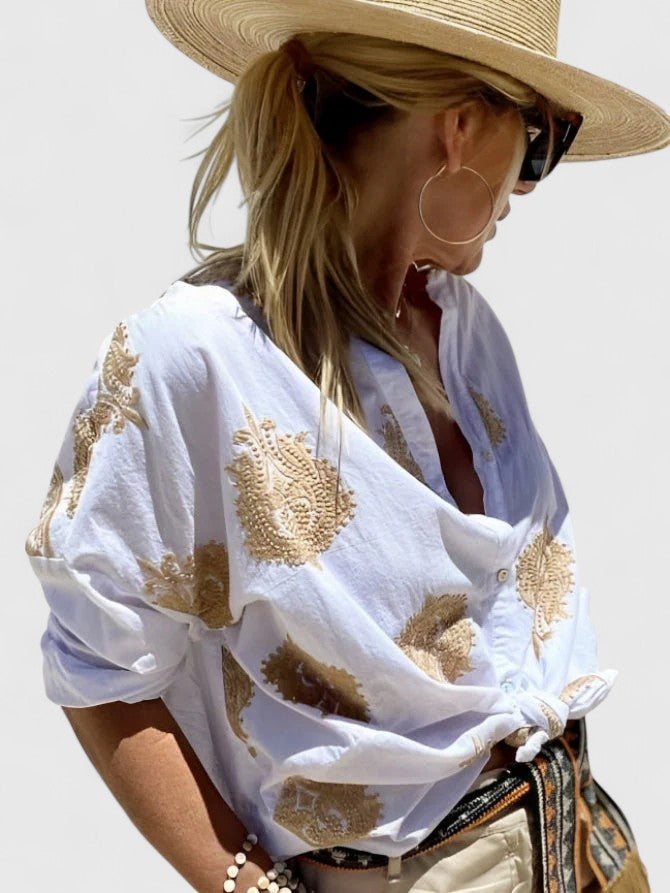 Naomi - elegant blouse — view 3