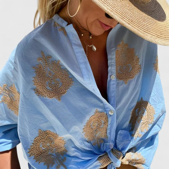 Naomi - elegant blouse — view 4