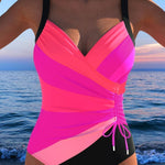 Naomi – elegant swimsuit with colourful pattern — view 6