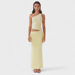 Natalia - asymmetric maxi dress — view 1