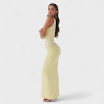 Natalia - asymmetric maxi dress — view 3