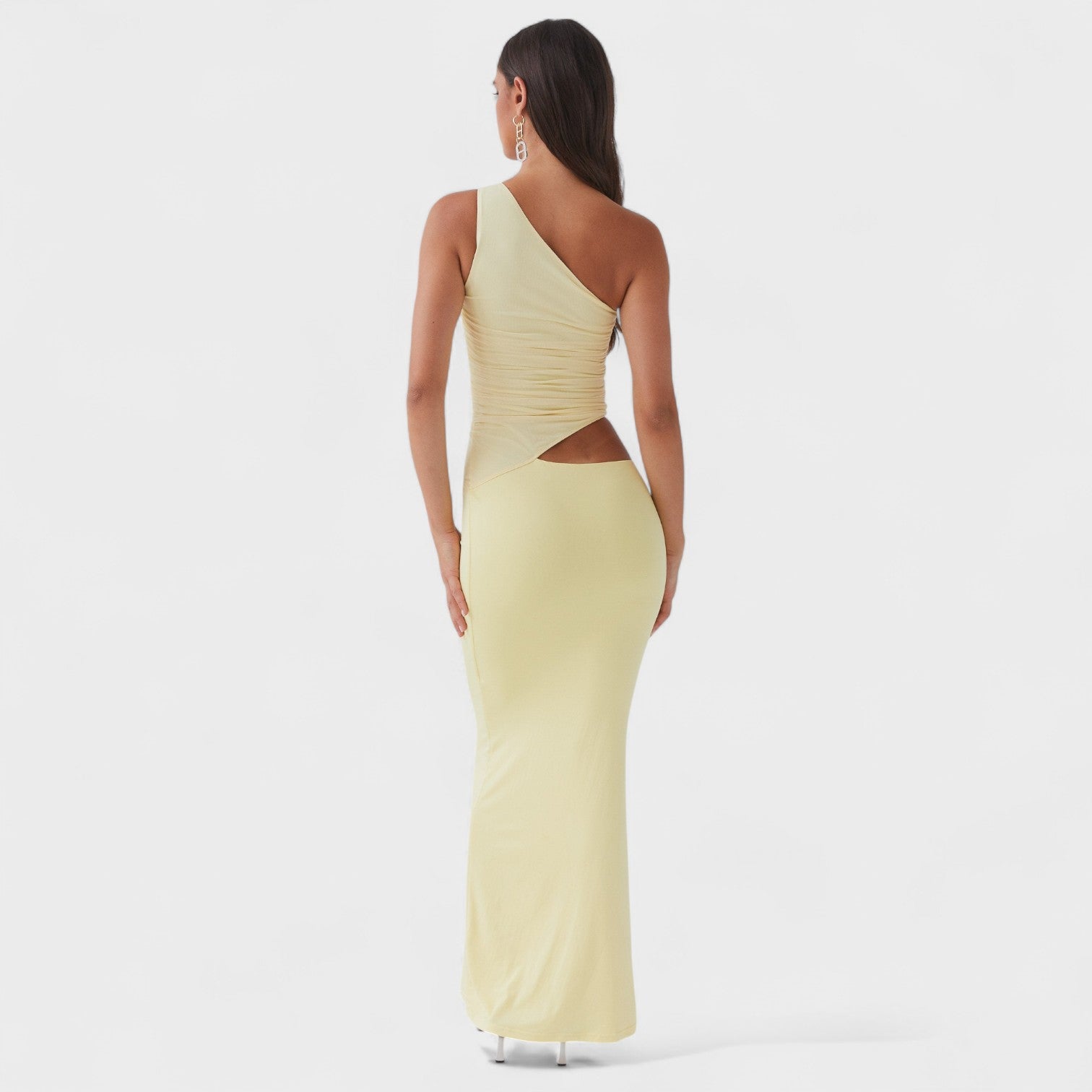 Natalia - asymmetric maxi dress — view 4