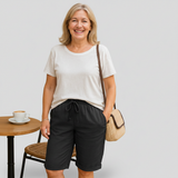 Natalia - cotton comfortable shorts — view 1