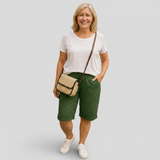 Natalia - cotton comfortable shorts — view 3