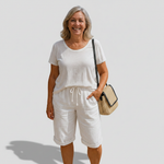 Natalia - cotton comfortable shorts — view 5