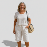 Natalia - cotton comfortable shorts — view 5