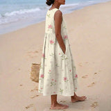 Natalia - dress with floating petals — view 2