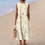 Natalia - dress with floating petals — view 3