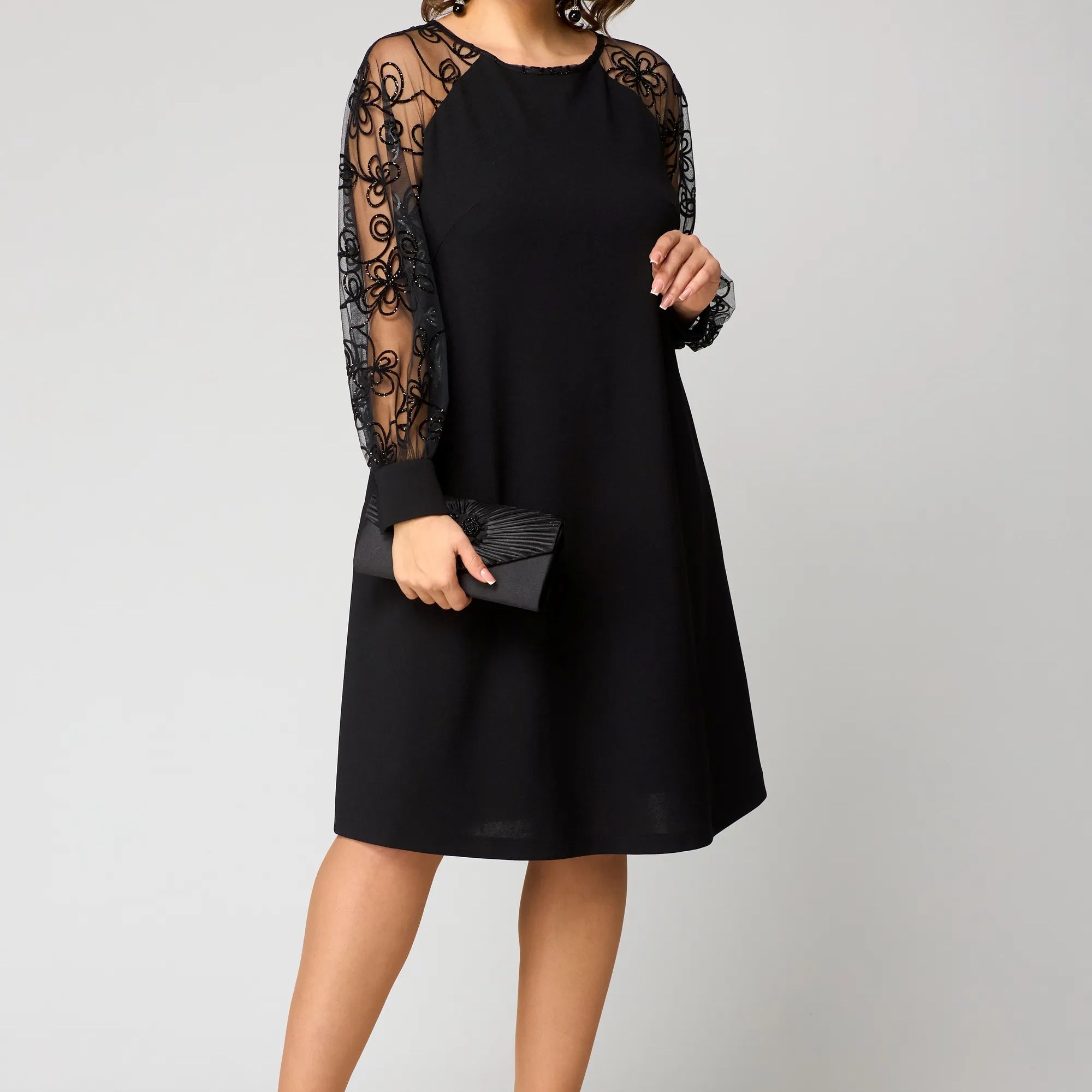 Natalie - elegant lace dress — view 1