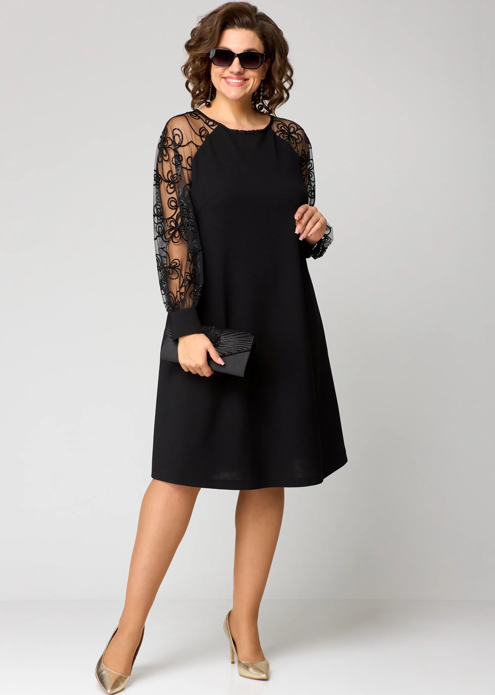 Natalie - elegant lace dress — view 1