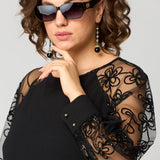 Natalie - elegant lace dress — view 3