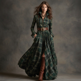 Natalie - shirt dress with belt — view 2